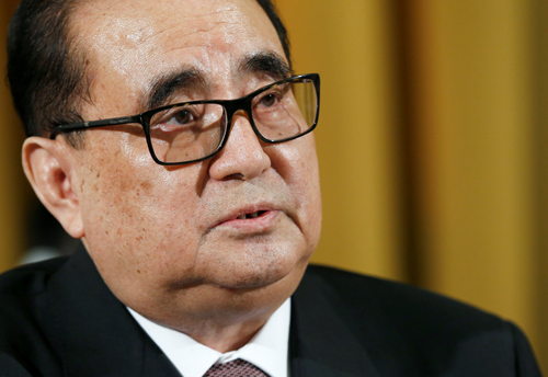 North Korea’s Foreign Minister Ri Su-yong addresses the conference on disarmament at the United Nations in Geneva on March 3, 2015 (Reuters photo)